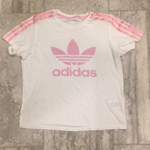 girls adidas tshirt